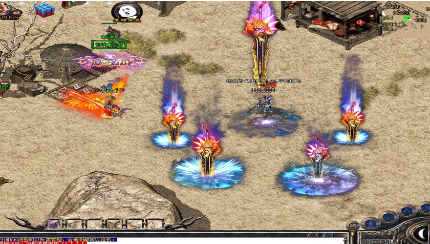 复古2025修罗降世限时集结！战士小队必会烈火剑法连招秘籍！